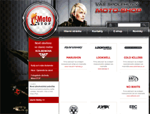 Tablet Screenshot of motostop.cz